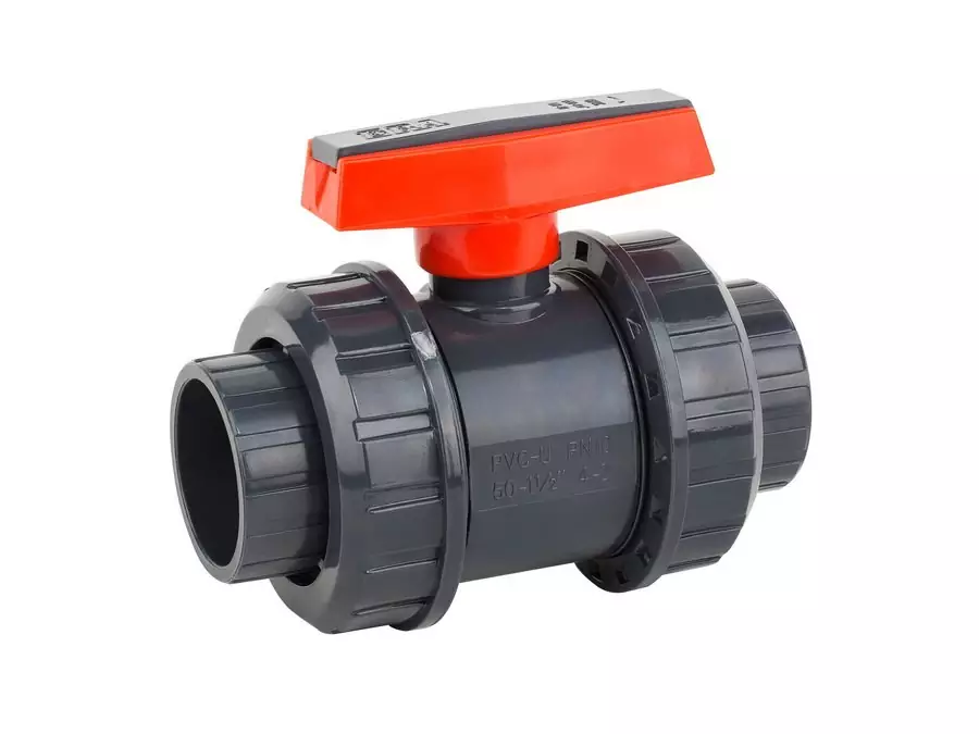 Кран шаровый ПВХ 20мм Запорная арматура НПВХ купить у завода-изготовителя | Аквапласт