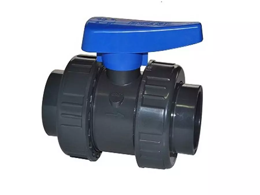 Кран шаровый общего применения EFFAST d40 с муфтовым окончанием (BDRBVD0400) Запорная арматура НПВХ купить у завода-изготовителя | Аквапласт