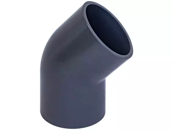 Отвод клеевой ПВХ AquaViva 45