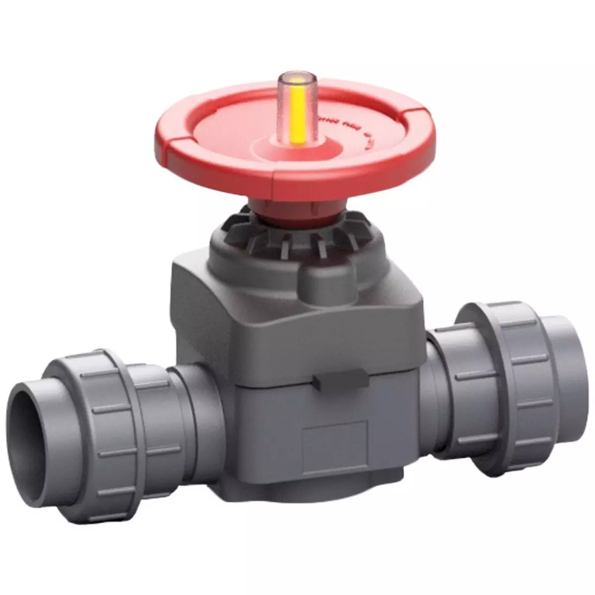 Мембранный вентиль Effast MDRMVD с муфтовым окончанием Запорная арматура НПВХ купить у завода-изготовителя | Аквапласт