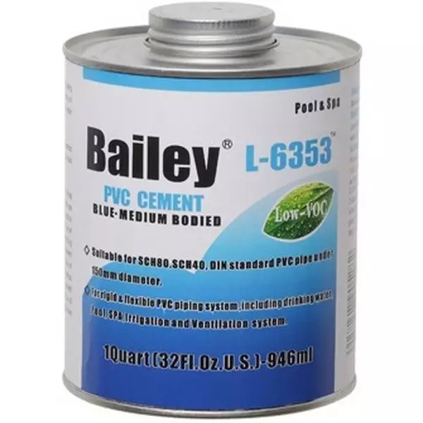 Клей для труб ПВХ Bailey L-6353 Клей и очиститель для труб НПВХ купить у завода-изготовителя | Аквапласт