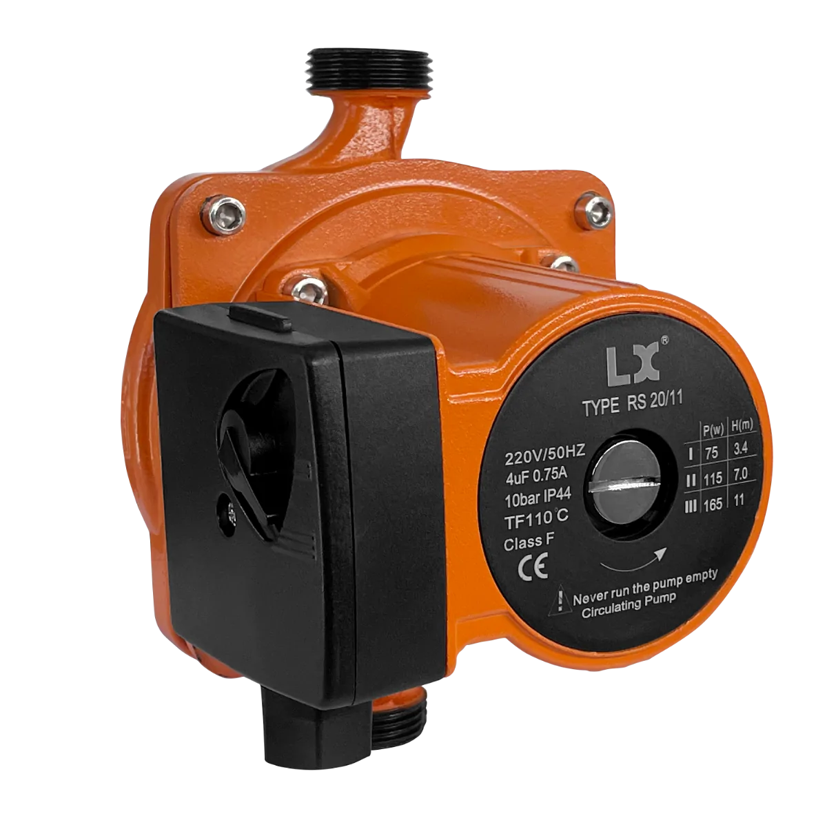 Насос циркуляционный AquaViva LX GPD20-11S-180 (220V/50Hz; 165W; Qmax 2,1m3/h; Hmax  11m) Циркуляционные насосы купить у завода-изготовителя | Аквапласт