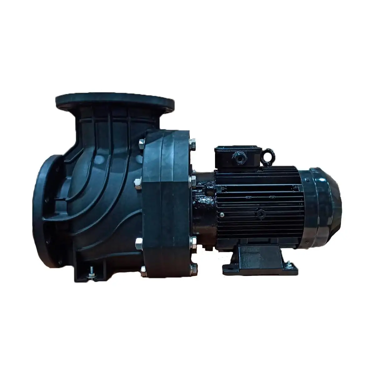 Насос AquaViva LX WEQ400 (380V, без пф, 60m3/h*10m, 3kW, 4HP), фланец, без подставки Насосы из высокопрочного пластика большой производительности купить у завода-изготовителя | Аквапласт